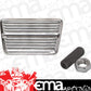 Billet Specialties BIL199310 Billet Specialties Polished Alloy Brake/Clutch Pedal Pad 3.34" X1.938"