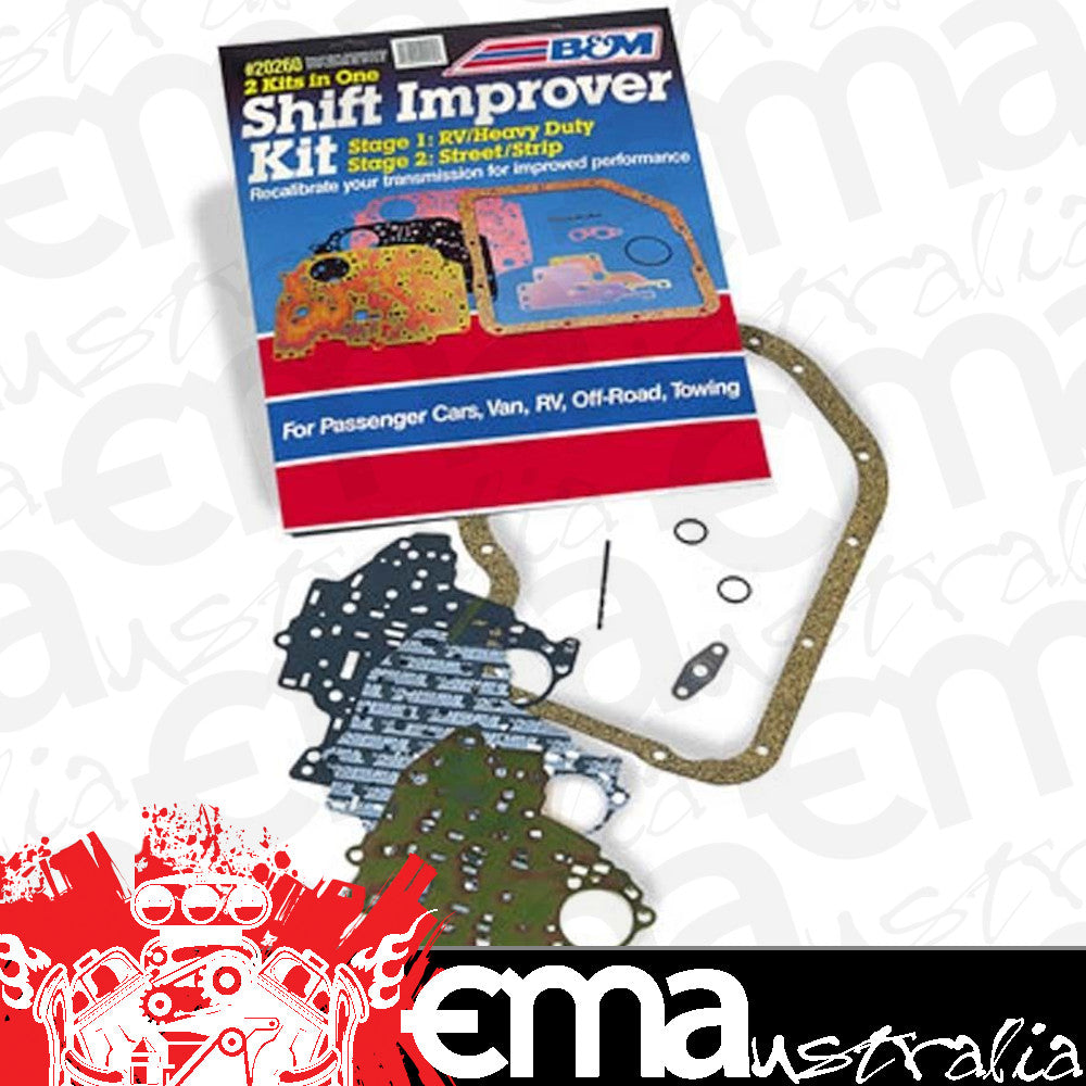 Chrysler1966-70 TorqueFlite A-727 & A-904 Shift Improver Kit Suit 1966-70 Trans B&M Racing BM10226