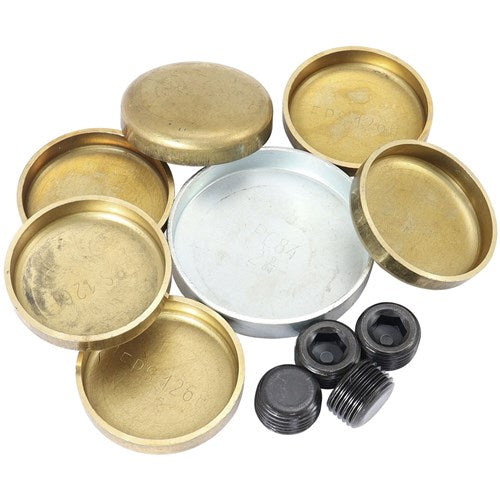 Aeroflow AF3000-1012 Bb Chrysler Welsh Plug Kit 383 440 Brass Big Block