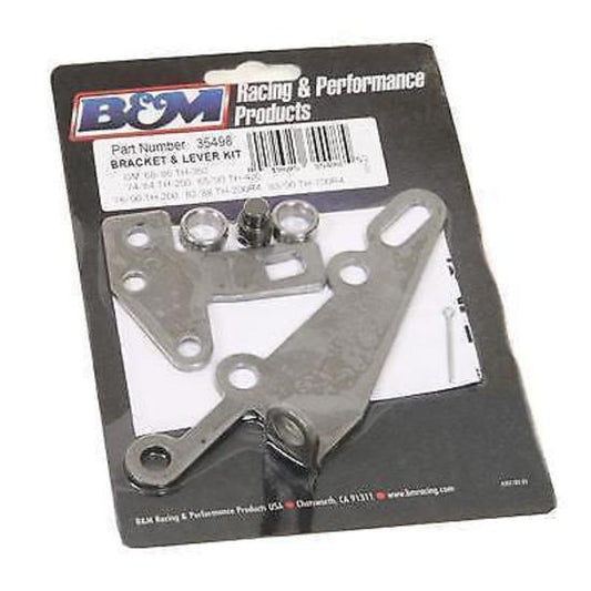 B&M BM35498 Bracket & Lever Kit TH350/400/700 4L60/E