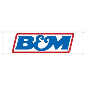 B&M Racing BM651700 Logo Banner 82" X 23"