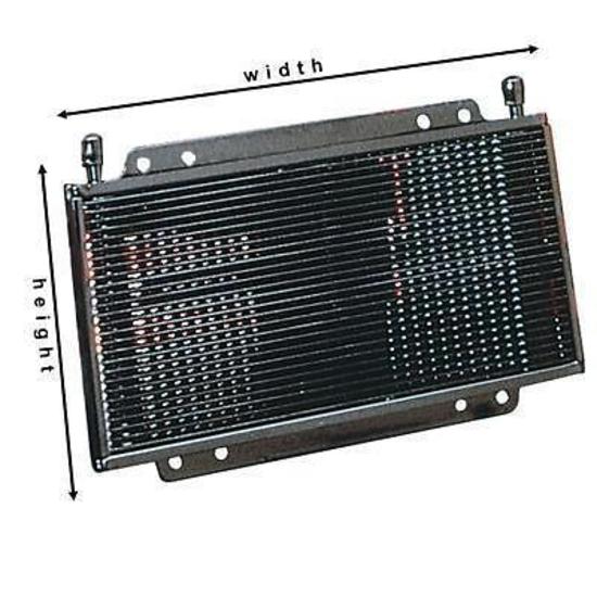 B&M BM70255 Tranmissions Engine/Transmission Cooler 5.750" X 11"