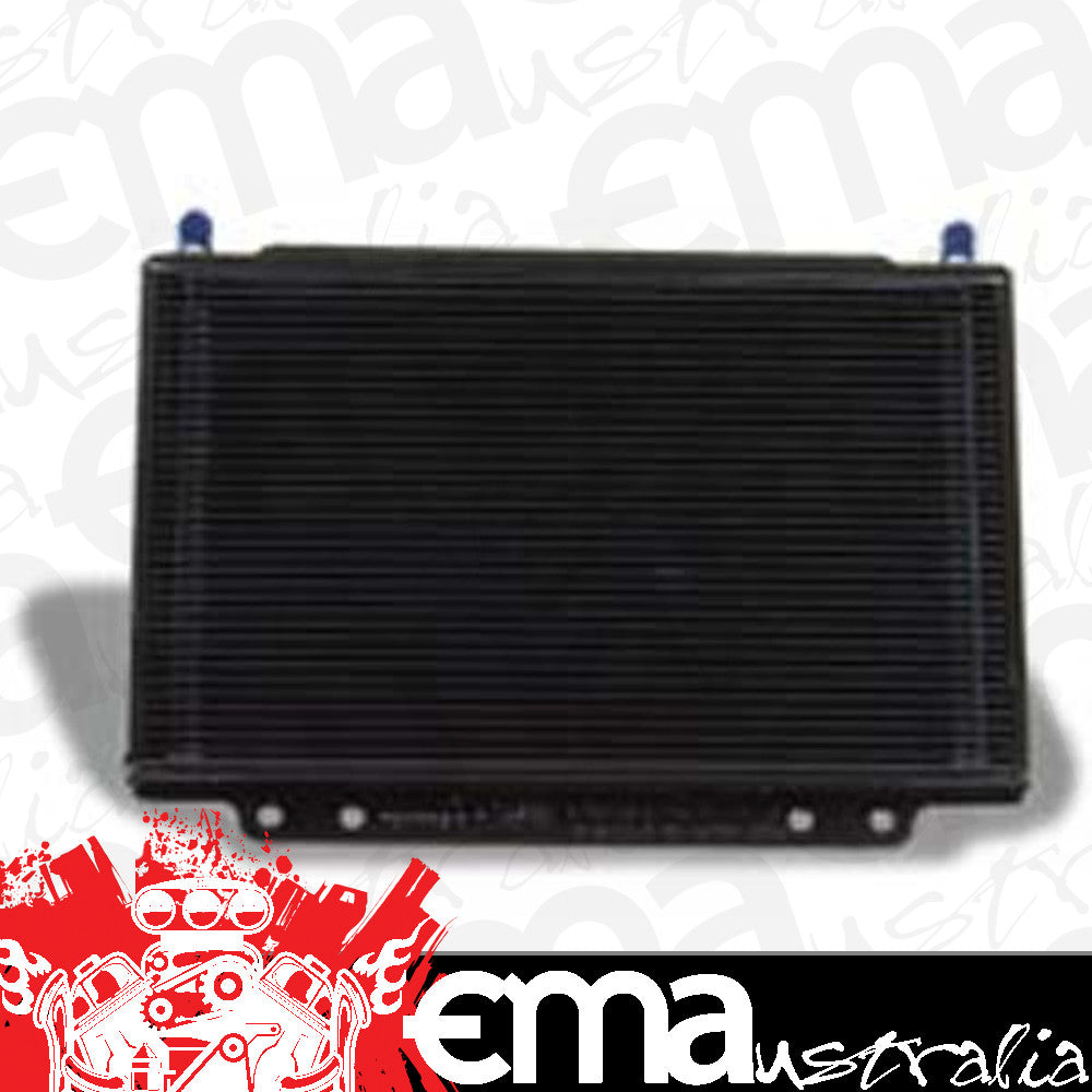 B&M BM70268 Automatic Transmission Supercooler Aluminium 11.25"X8-1/2"X1" Black