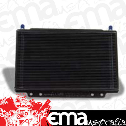 B&M BM70268 Automatic Transmission Supercooler Aluminium 11.25"X8-1/2"X1" Black