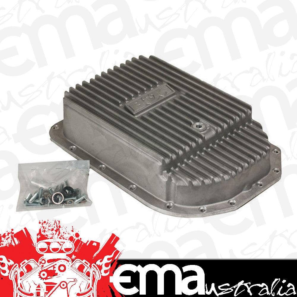 B&M BM70295 Cast Alloy Deep Automatic Transmission Pan Suit Gm 4L80E & 4L85E