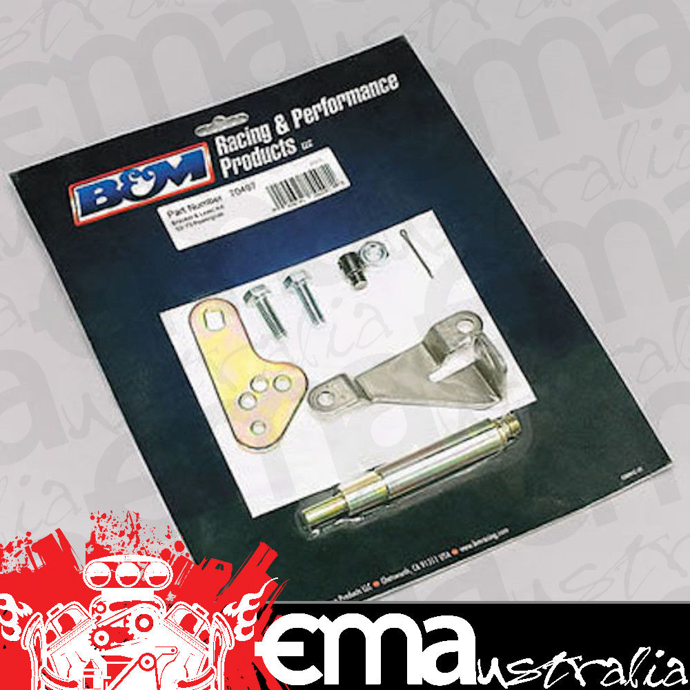 B&M BM70497 Bracket And Lever Kit Powerglide