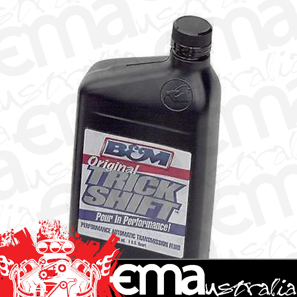 All Transmission where Mercon or Dexron II is recomended or required Trick Shift Fluid 1 Qt (946Ml) Pre-1993 Vehicles B&M Racing BM80259