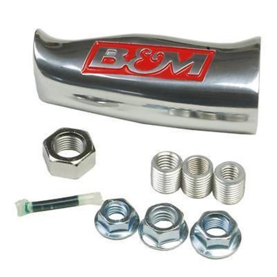 B&M BM80641 Universal T Handle Shift Knob Brushed Alloy Suits Most Shifters