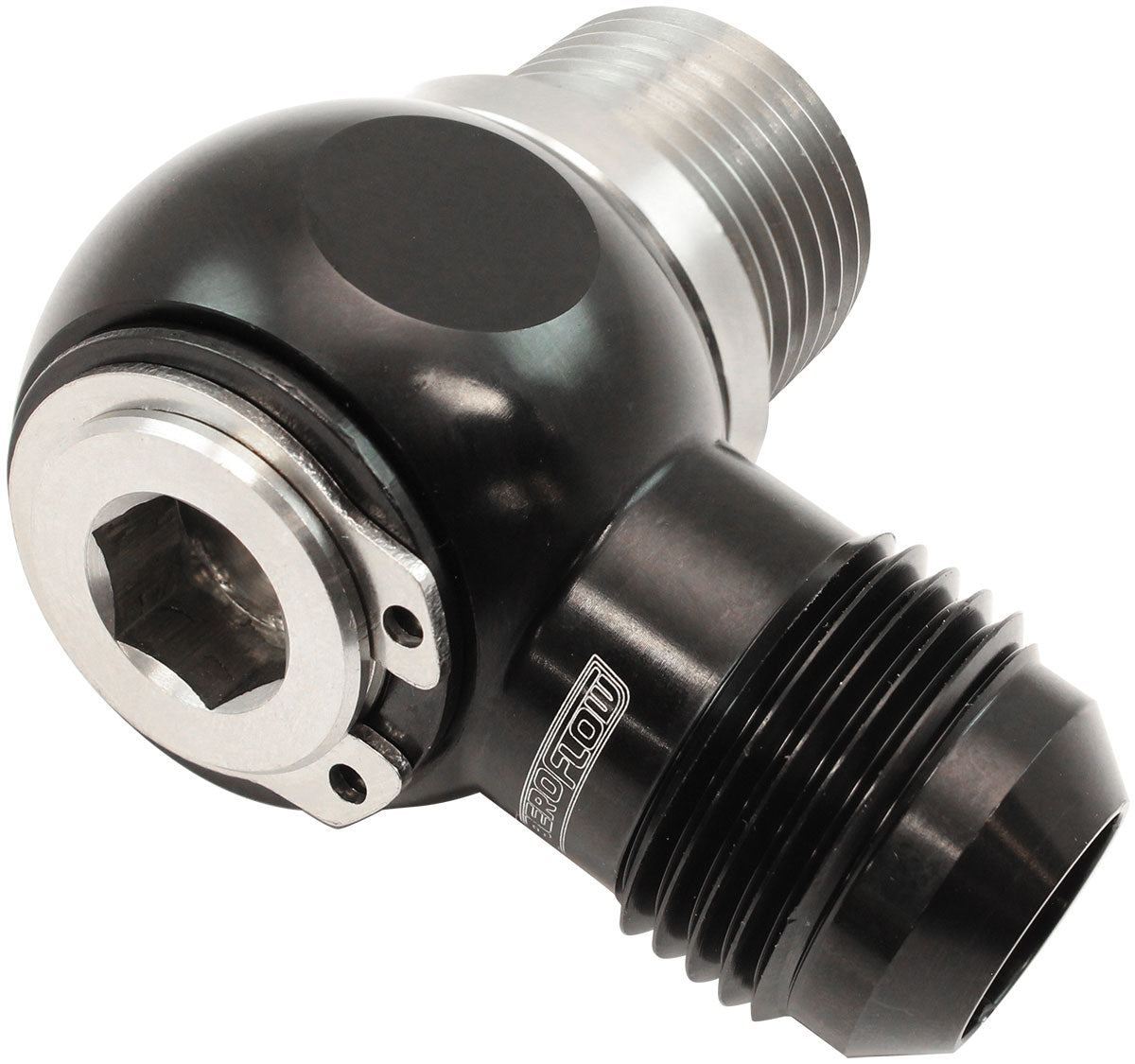 Aeroflow AF392-10-08 1/2" NPT BANJO KIT -10AN S/S