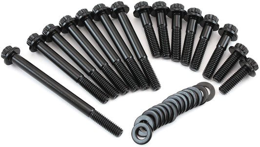 Aeroflow AF37-1629 Holden Timing Cover Water Pumpbolt Kit 8740 308 253 V8 Black12 Point Aeroflow - AF 37-1629