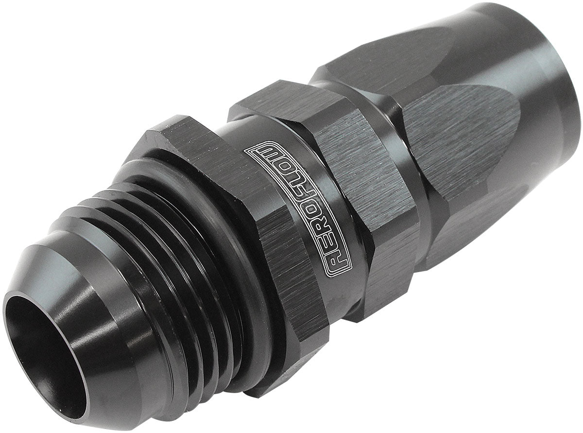 Aeroflow AF580-10-12DBLK Male -12AN to 10AN Teflon Hose