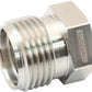 Aeroflow AFFCW-10M #10 MALE WELD ON NUT A/C S/S