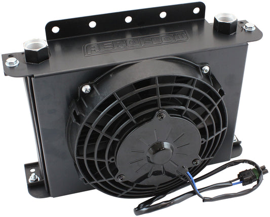 Aeroflow Performance Products AF72-4125 MODULAR OIL COOLER FAN SHROUD COMBO 330x193x51mm 25 ROW Aeroflow - AF 72-4125