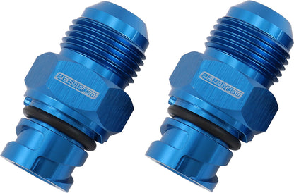 Aeroflow AF708-10-09 Screw In Cover Breather Adapte-10AN Suits Ford Coyote V8