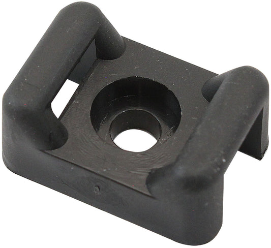 Aeroflow AF98-9988-100 Cable Tie Screw Mounts 21mm X 15mm M4 Hole Pa66 100 Pack