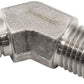 Aeroflow AF382-01 S/S 45 Deg 1/16" Npt To -3AN