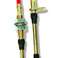 B&M BM80834 Race Shifter Cable (8 Ft., Super Duty, Eyelet/Thread Ends)