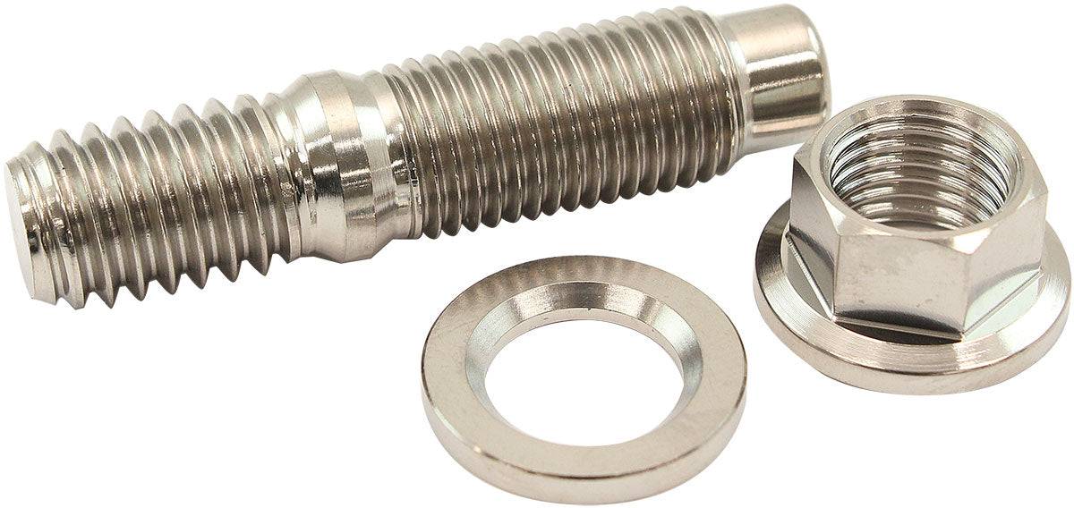 Aeroflow AF55-3007 3/8" Titanium Stud Washer Hex