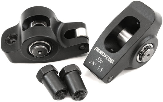 Aeroflow AF95-1100-2 Chev SB Rocker Arms 3/8" Stud 1.5