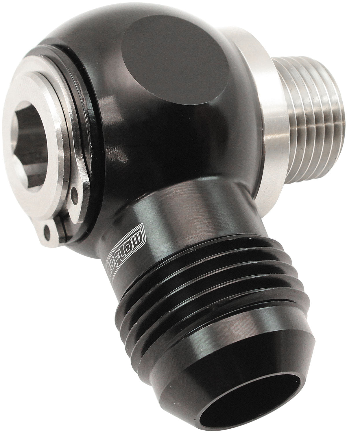 Aeroflow AF392-10-06 3/8" NPT BANJO KIT -10AN S/S