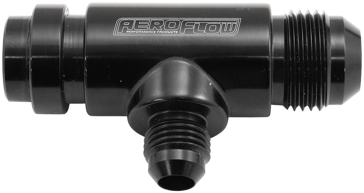 Aeroflow AF64-4045BLK Ford Barra Water Pump Tee Pres