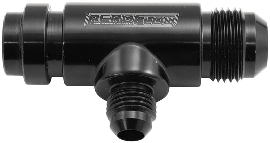 Aeroflow AF64-4045BLK Ford Barra Water Pump Tee Pres