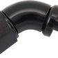Aeroflow AF518-06-05BLK -6AN To 5/16" Barb 60 Deg Fullflow Push Lock Black