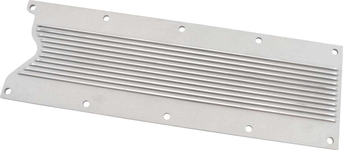 Aeroflow AF77-5026 Gm Ls1 Finned Valley Plate Cover Natural Cast Alloy Ls