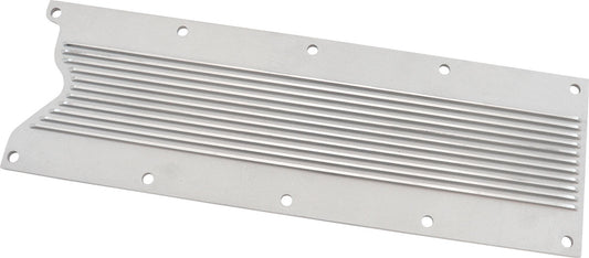 Aeroflow AF77-5026 Gm Ls1 Finned Valley Plate Cover Natural Cast Alloy Ls