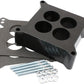Aeroflow AF42-9135 Carburettor Phenolic 2" 4 Holespacer Black 4150 Carby