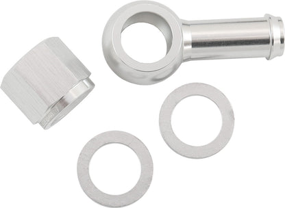 Aeroflow AF49-1220S Aeroflow / Bosch Fuel Pump 10mm 3/8" Banjo & Nut Kit Silv