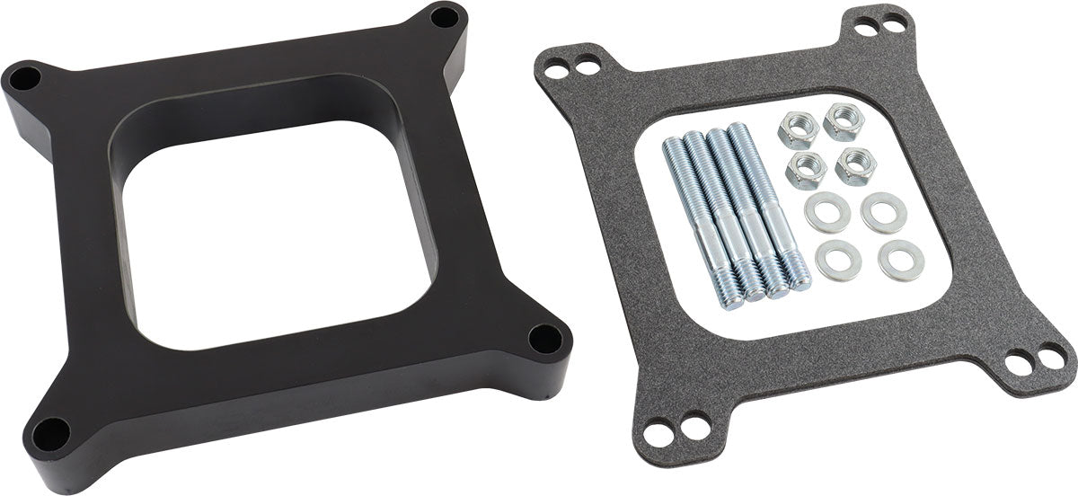 Aeroflow AF42-9136 Carburettor Phenolic 1" Open Spacer Black 4150 Carby