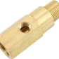 Aeroflow AFGA-39 Oil Pressur Gauge 3/8 Adaptor CAN Use For Pro Lite 1/8 Npt