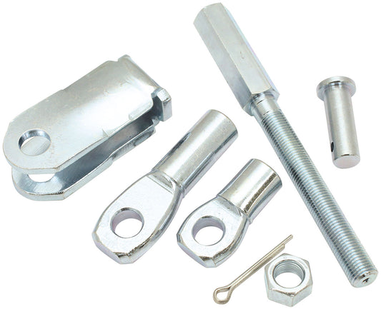 Aeroflow Performance Products AF300-170 Brake Booster Extension Rod Clevis Kit Steel 4-3/4" Long