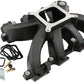 Aeroflow AF6240-6005 GM LS Carby Hi Rise Intake Bla