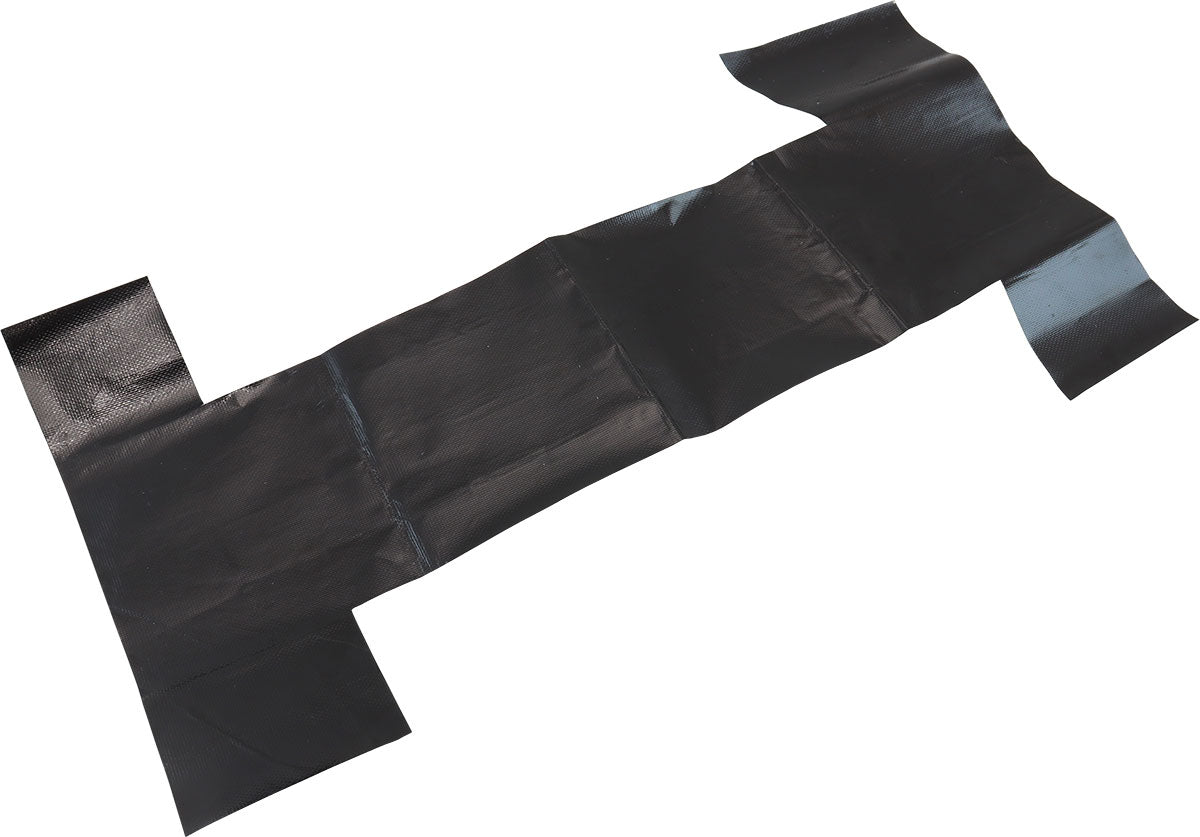 Aeroflow AF91-4050BLK Ls Chev Intake Manifold Shieldheat Barrier Adhesive Backed