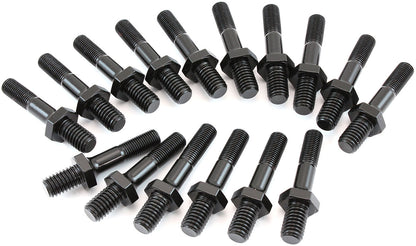 Aeroflow AF37-1101 Rocker Arm Studs 3/8" 16 Pack 7/16" Uhl 1.895" Ford Holden Chev Aeroflow - AF37-1101