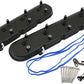 Aeroflow AF77-5018BLK GM LS Factory Valve Covers
