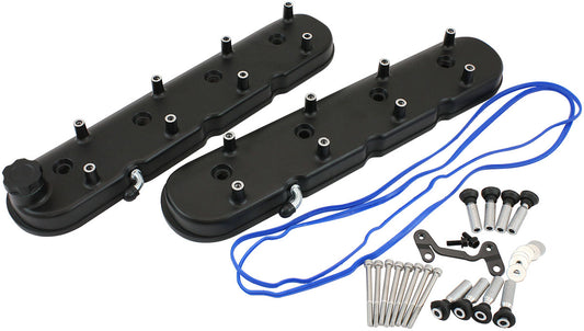 Aeroflow AF77-5018BLK GM LS Factory Valve Covers