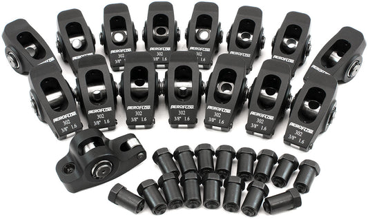 Aeroflow AF95-1120 Ford SB Rocker Arms 3/8" Stud 1.6