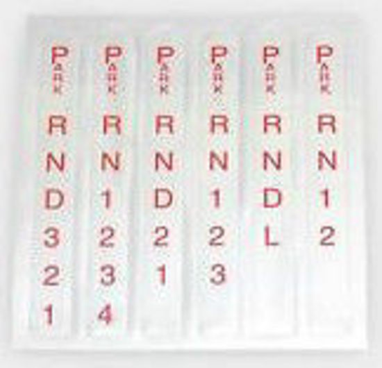 B&M BM80848 Replacement Shifter Indicator Window Decal For Pro Ratchet Shifters