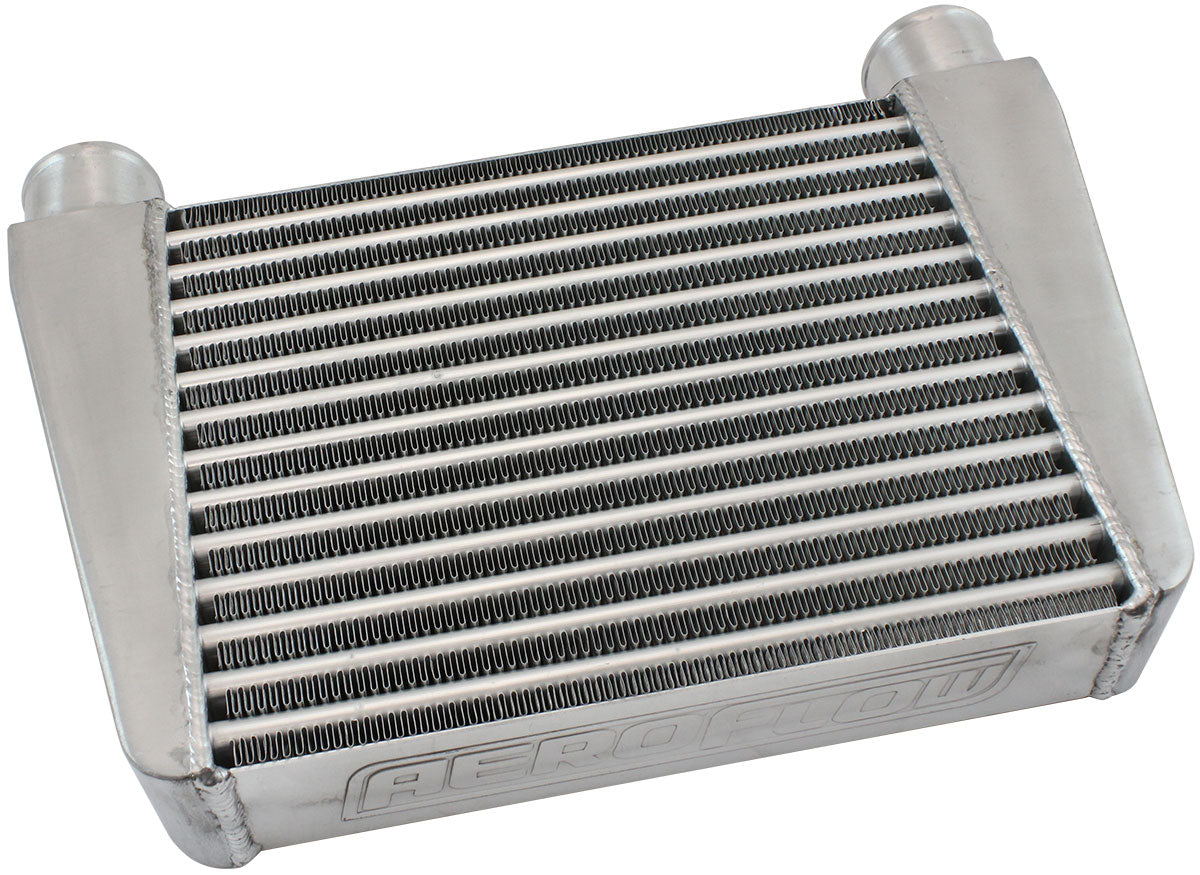 Aeroflow AF90-1015 V-Mount Street Intercooler 330 X 280 X 76mm 2.5" Silver