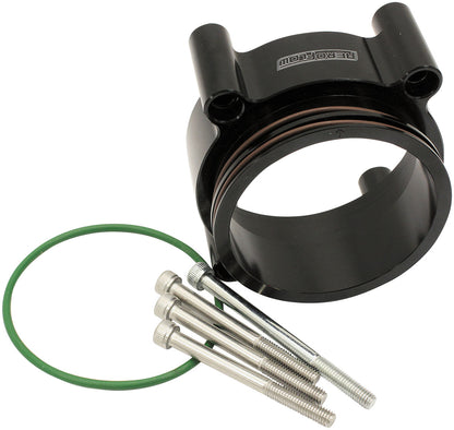 Aeroflow AF64-2148BLK Ford Fg Dbw 70mm Throttle Adapter Intercooler Clamp 3" Black
