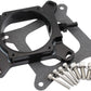 Aeroflow AF64-2159BLK 4150 To Dbw Throttle Body Adapter Carb 102mm Gm Ls