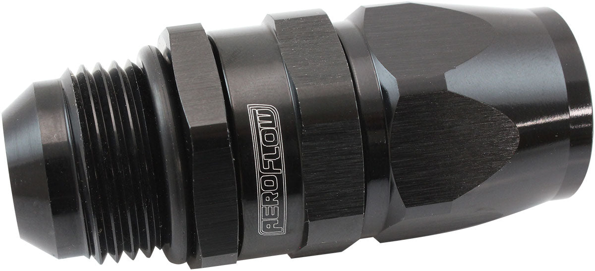Aeroflow AF580-12-12DBLK Male -12AN to 12AN Teflon Hose
