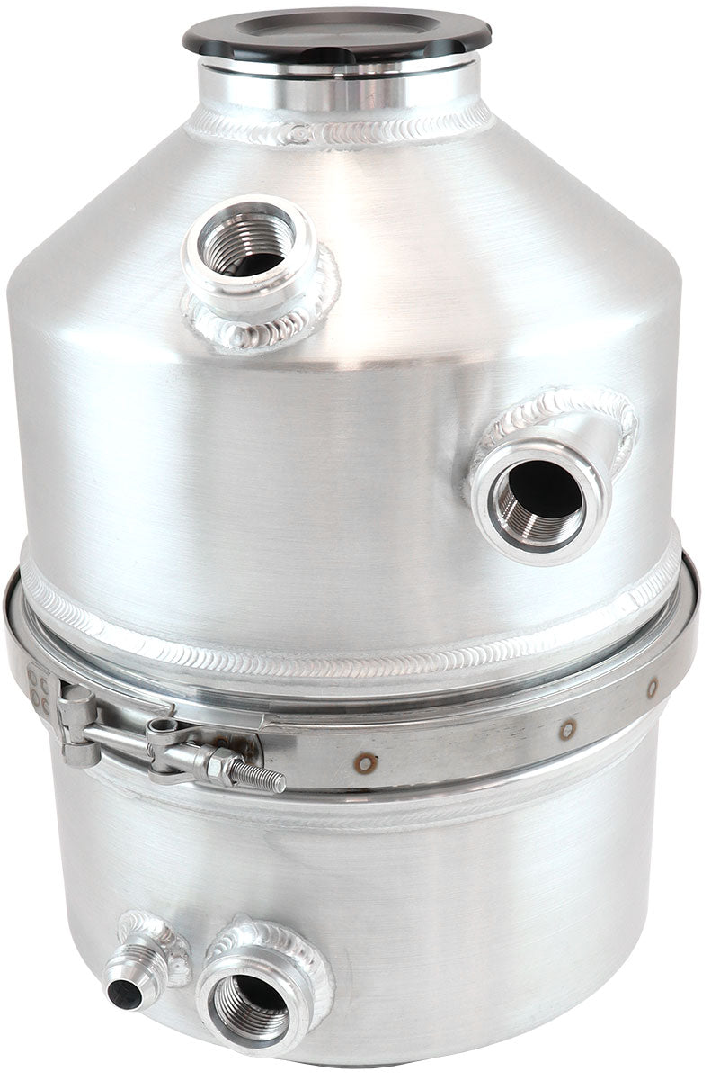 Aeroflow AF77-1053 Dry Sump Tank 16" X 9" 3 Gal 406mm X 228mm 11.3L Raw Alloy