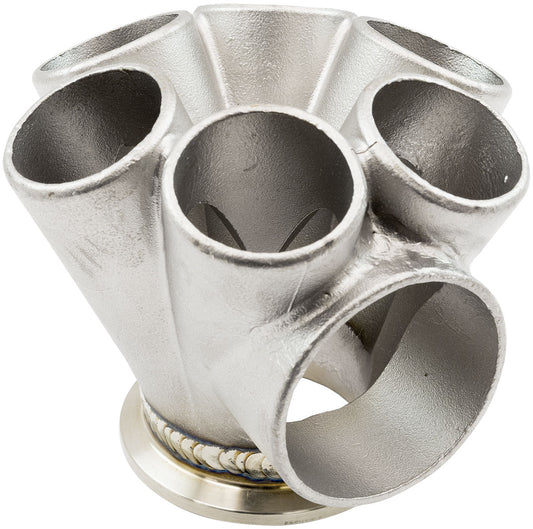 Aeroflow AF8307-4000 6 Into 1 Turbo Merge Collectorv-Band Gt30 50mm Wastegate Round Aeroflow - Af 8307-4000