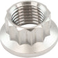 Aeroflow AF3517-0010 7/16" UNF Titanium Nut
