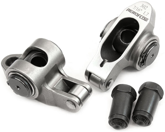 Aeroflow AF95-1223-2 SBF S/S ROCKER ARMS 7/16" STUD