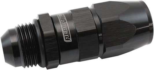 Aeroflow AF580-08-08DBLK Male -8AN to -8AN Teflon Hose